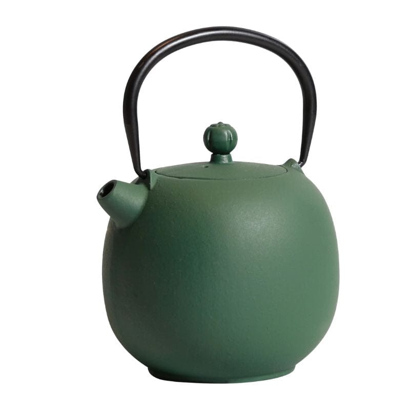 Petite Théière en Fonte 600ML 600 ml / Vert Sauge