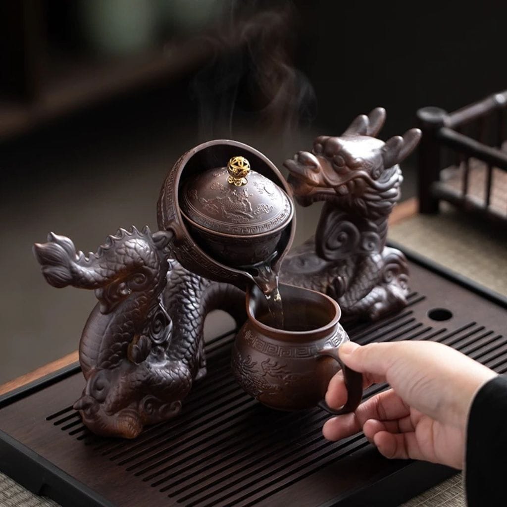Service à Thé Chinois Dragon 160ML
