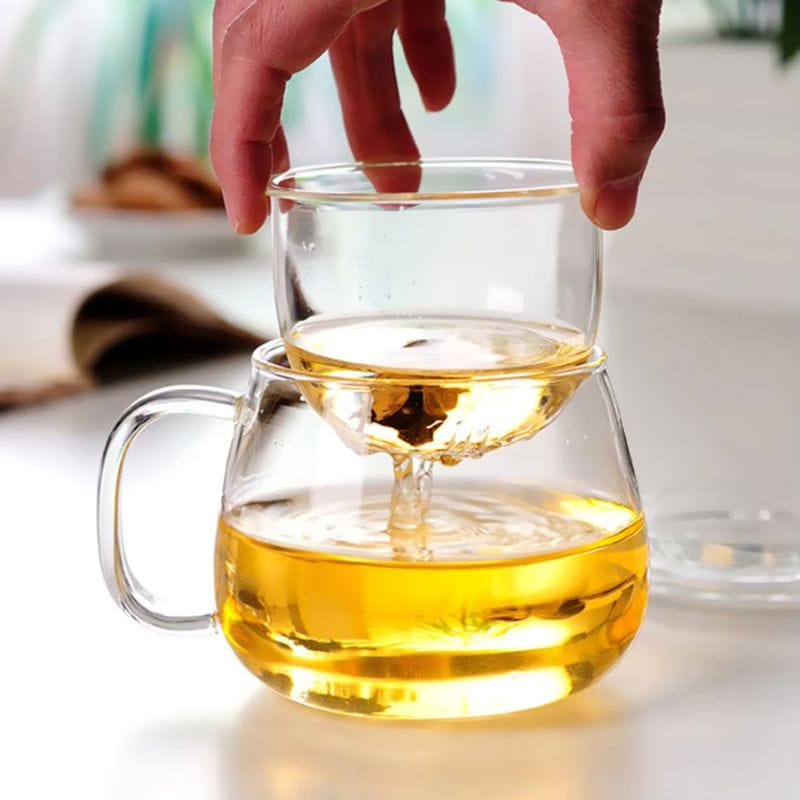 Tasse à Thé Transparente 350ML