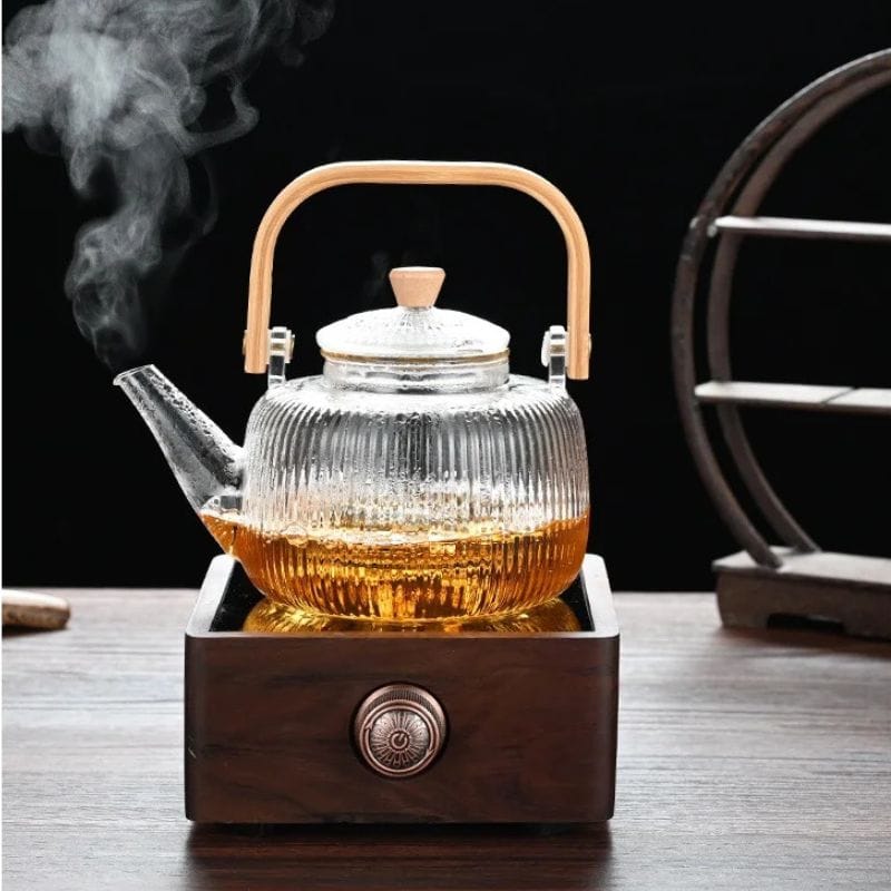 Théière 1L en Verre Borosilicate 1000 ml