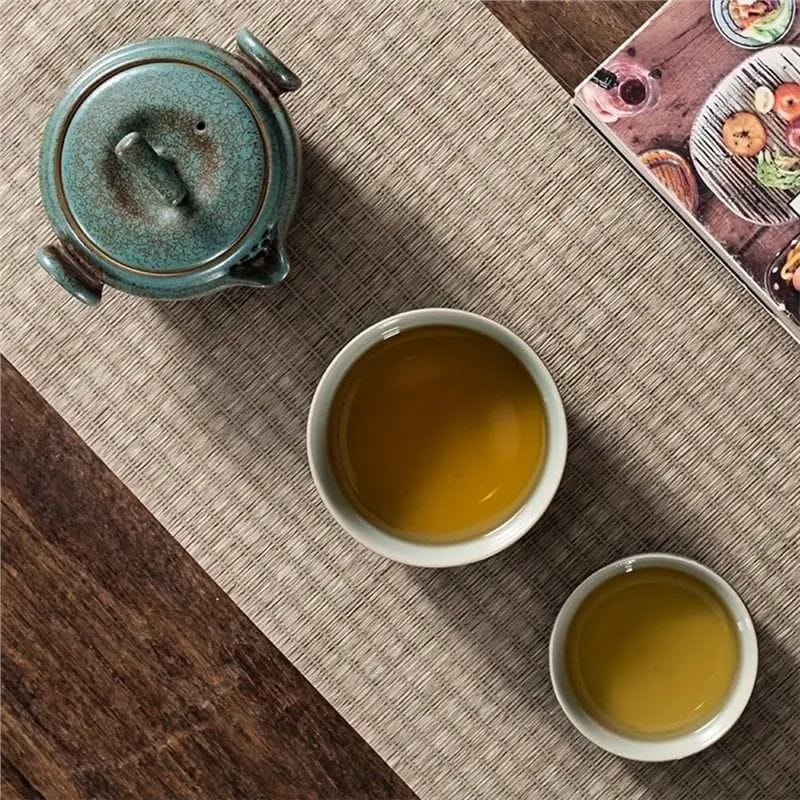 Théière 2 Personnes Portable en Céramique 160ML 160 ml