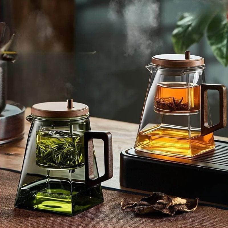 Théière à Piston en Verre 800ML