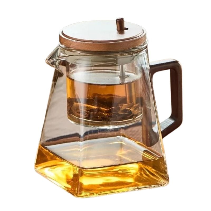 Théière à Piston en Verre 800ML 800 ml / Verre Clair