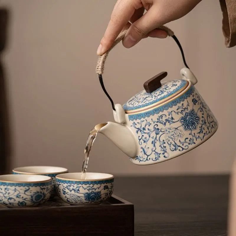 Théière Blanche en Céramique 260ML 260 ml