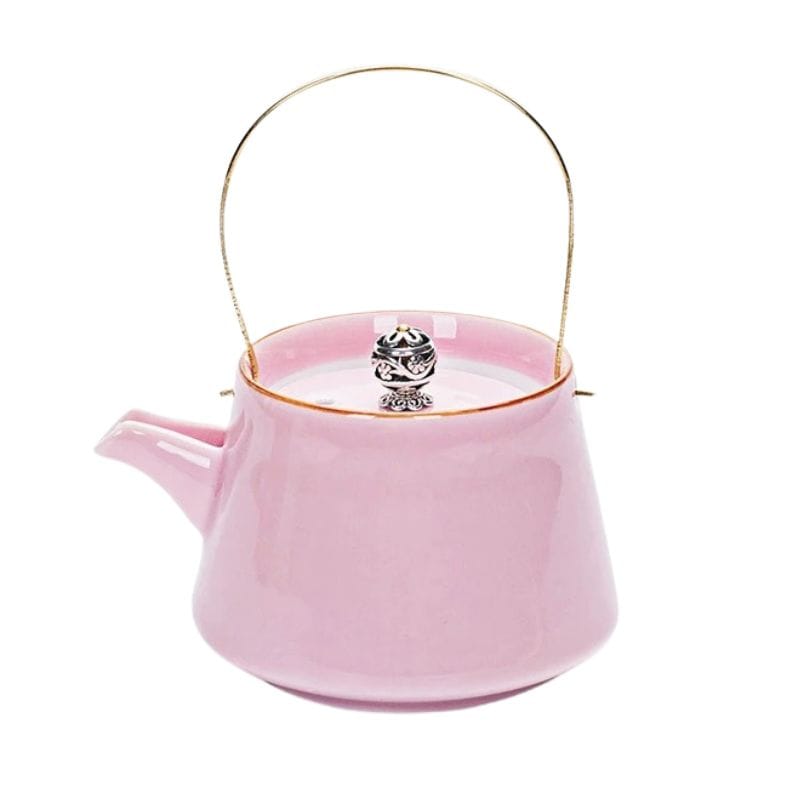 Théière Céladone Japonaise Rose Poudré