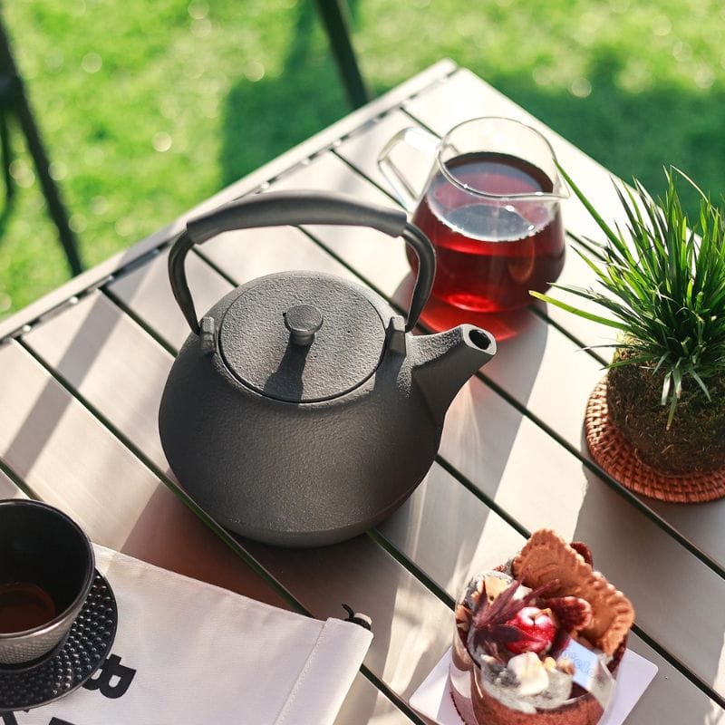 Théière Émaillée en Fonte 1.2L