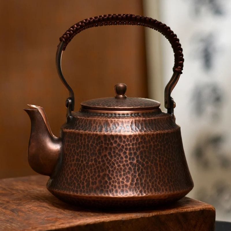 Théière en Cuivre Ancienne 1L