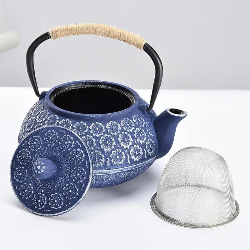 Théière en Fonte Bleue 900ML 900 ml