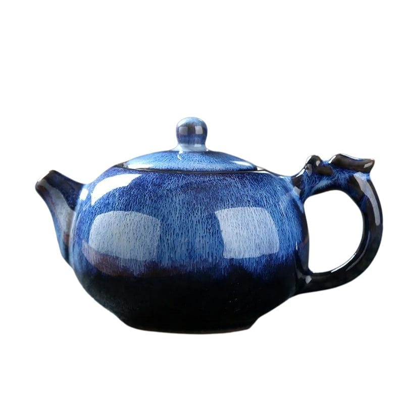 Théière en Grès Émaillé 250ML 250 ml / Bleu Abyssal