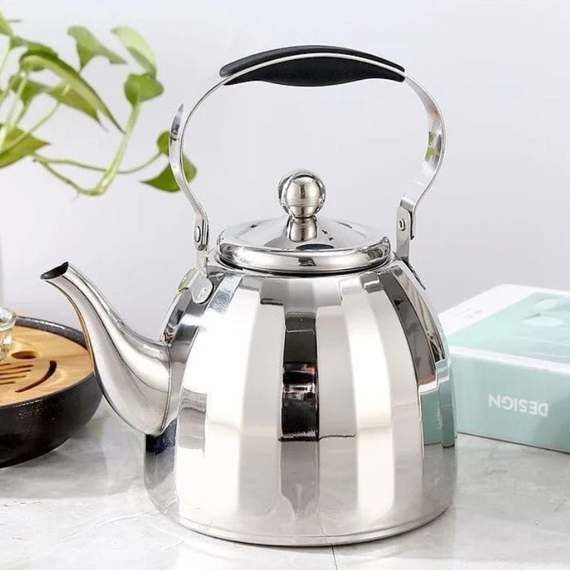 Théière en Métal Argenté 1L - 2L