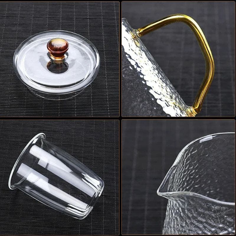Théière en Verre Borosilicate 450ML - 1L