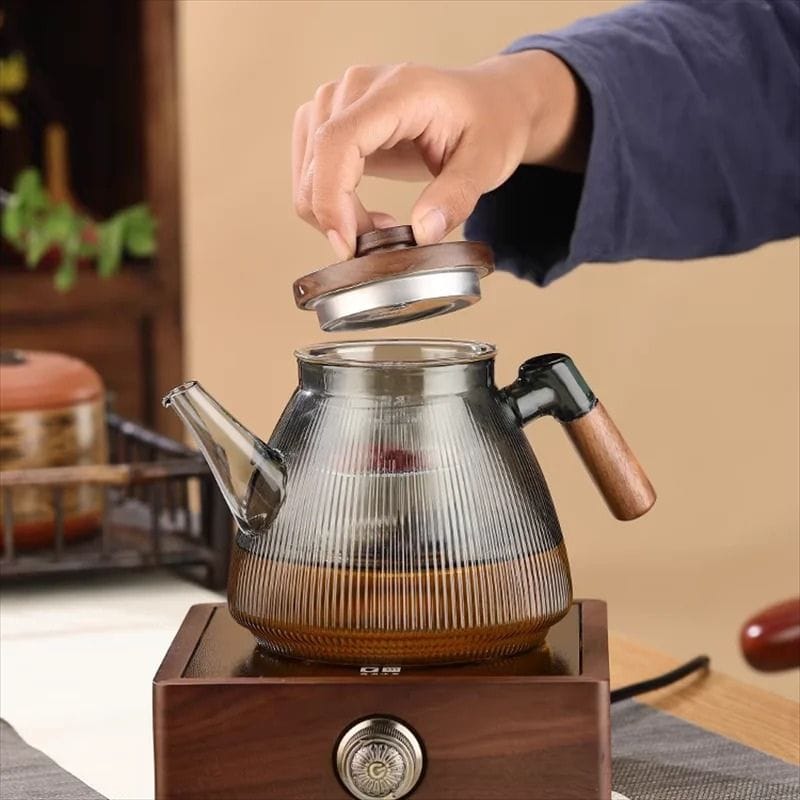 Théière en Verre Design 1L