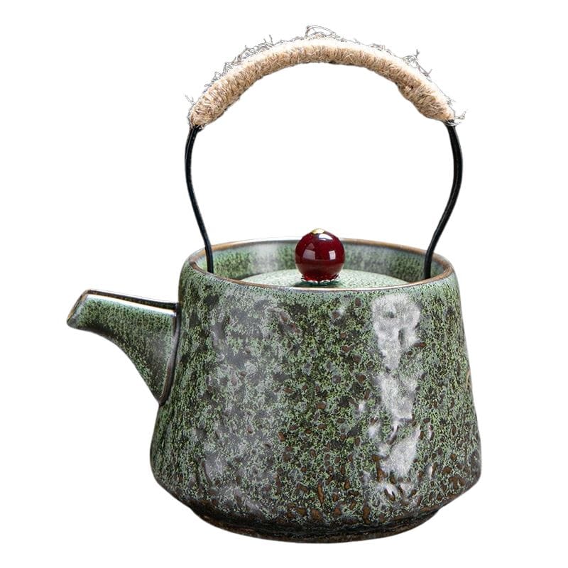 Théière Japonaise en Porcelaine 400ML 400 ml / Vert Marbré