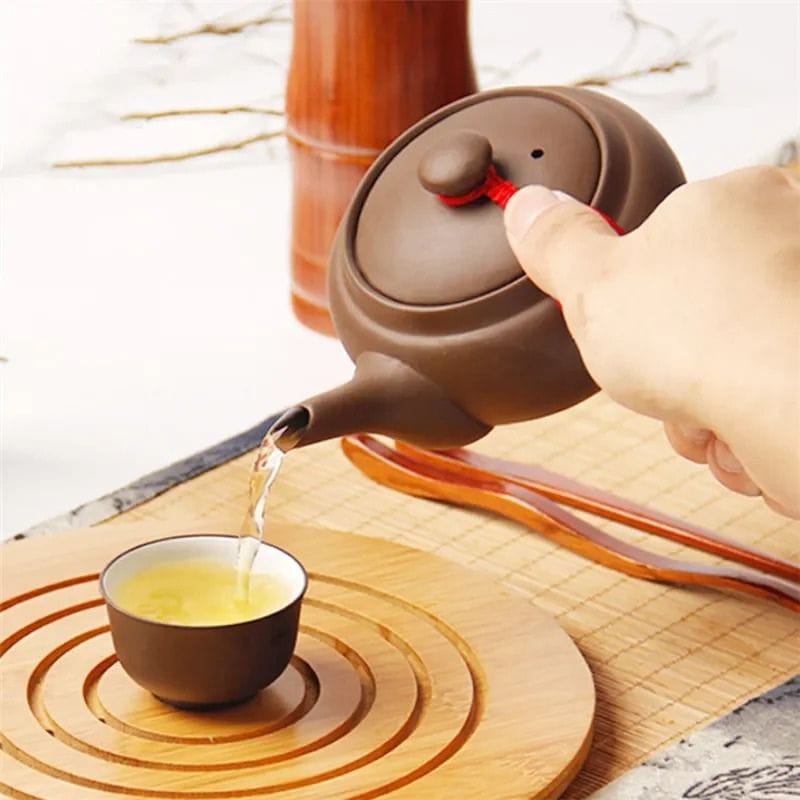 Théière Kyusu en Argile 125ML - 450ML