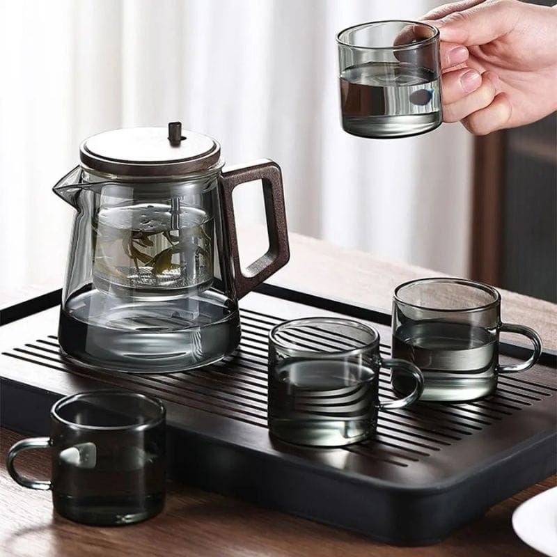 Théière Magique en Verre Borosilicate 650ML