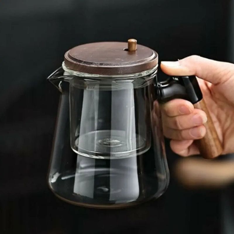 Théière Magique en Verre Borosilicate 650ML