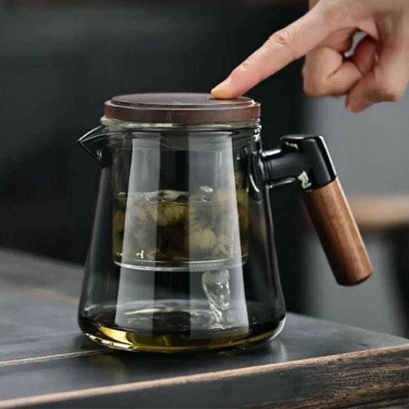Théière Magique en Verre Borosilicate 650ML
