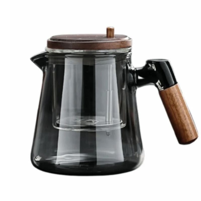 Théière Magique en Verre Borosilicate 650ML 650 ml / Graphite