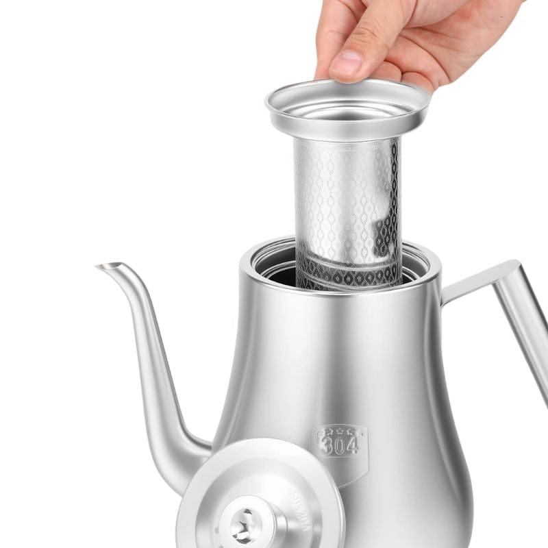 Théière Marocaine à Induction 2L silver 2L