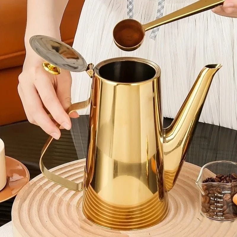 Théière Marocaine Dorée 1.5L 1500 ml