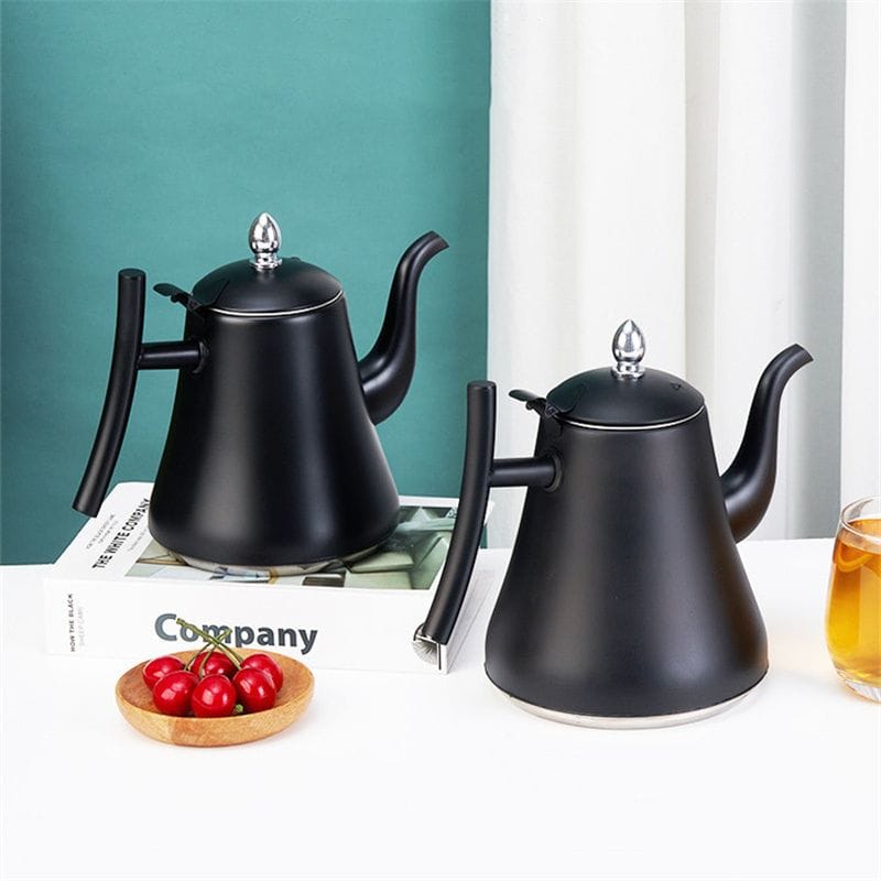 Théière Marocaine en Inox 1.5L - 2L