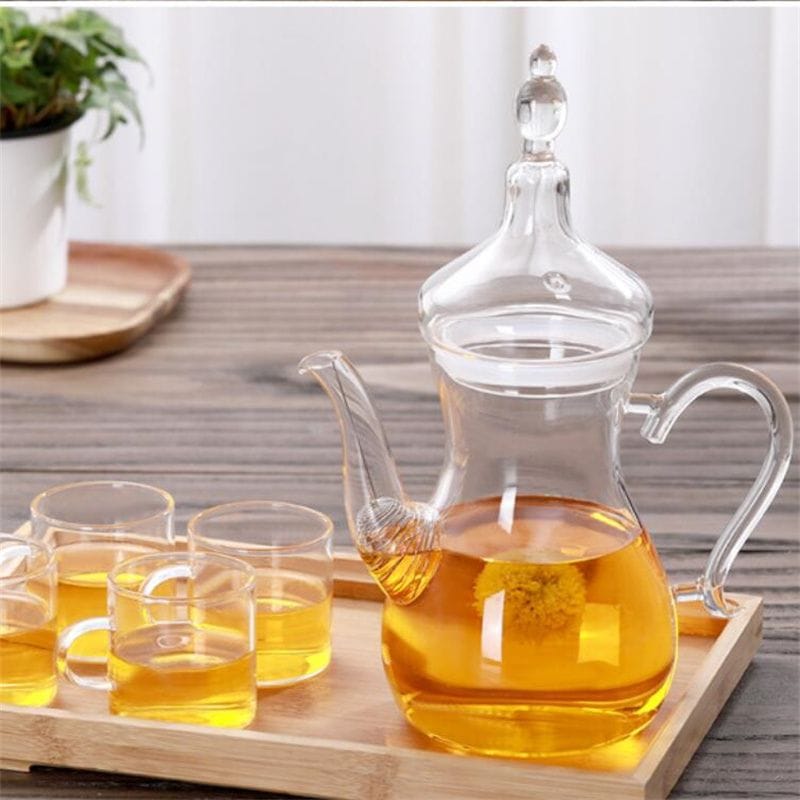Théière Marocaine en Verre 1L 1000 ml