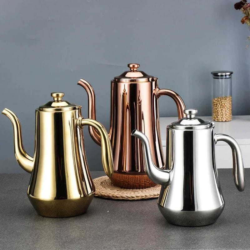 Théière Nordique en Inox avec Infuseur