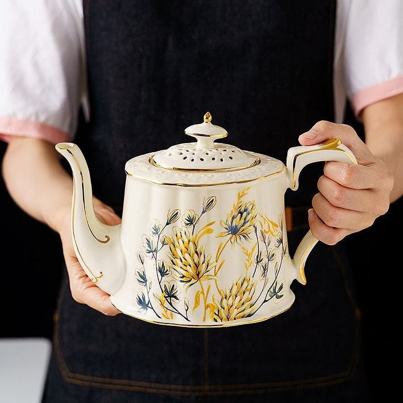 Théière Porcelaine Blanche 900ML