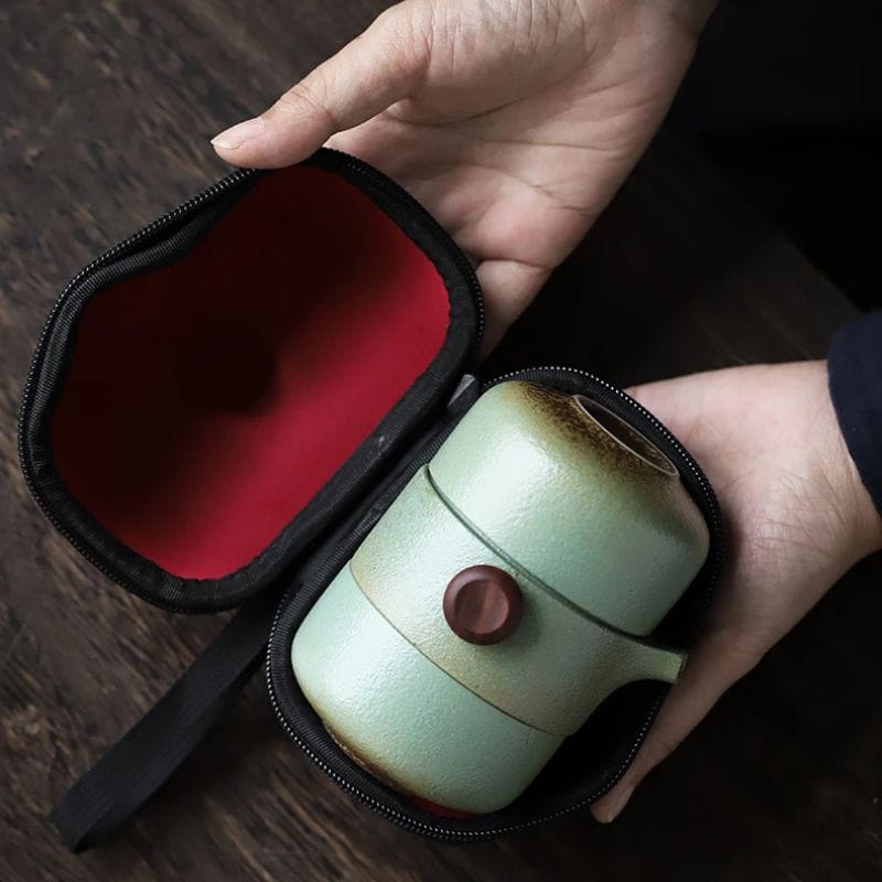 Théière Portable en Céramique 210ML