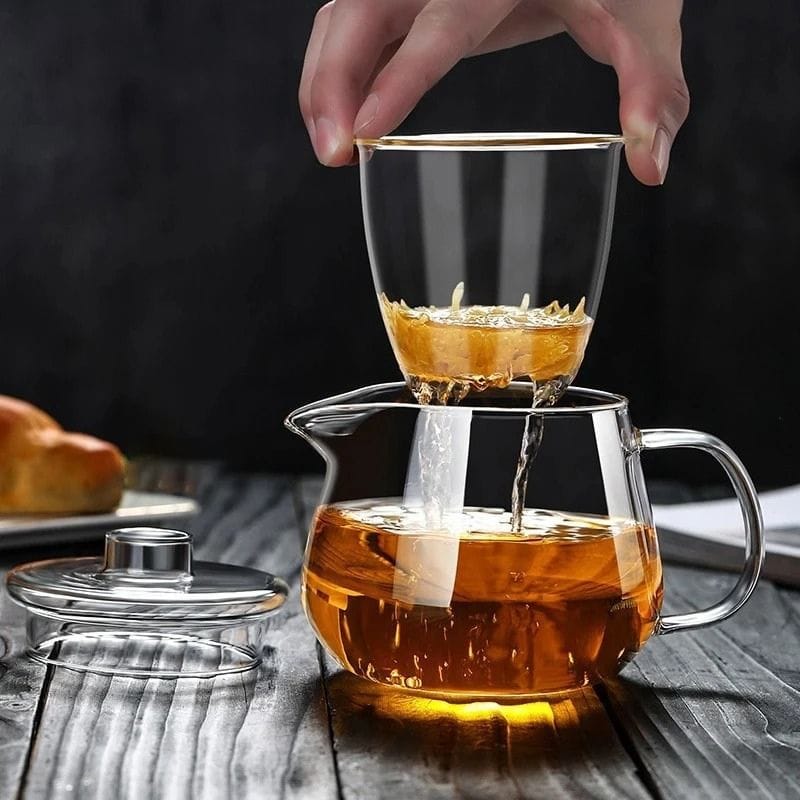 Théière pour une Personne en Verre 480ML - 600ML