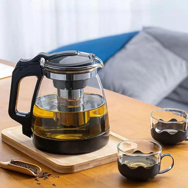 Théière Professionnelle en Verre 1L - 2L