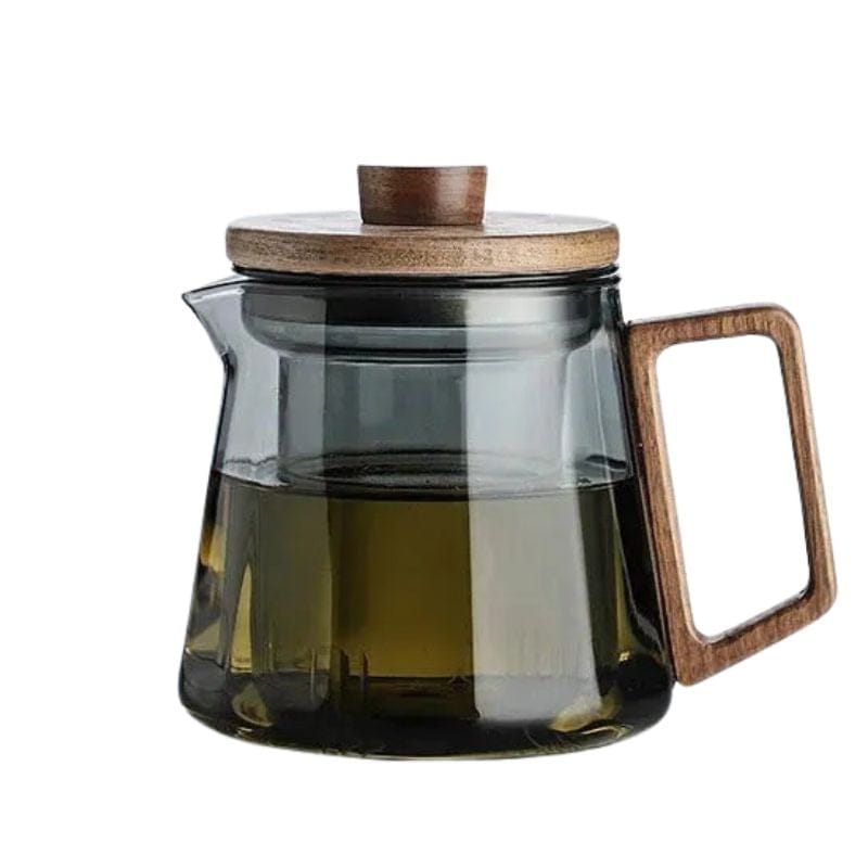 Théière Scandinave en Verre Fumé 500ML - 800ML 500 ml