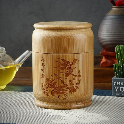 Boîte à Thé en Bois en Bambou