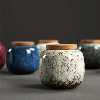 Boîte à Thé en Vrac en Céramique