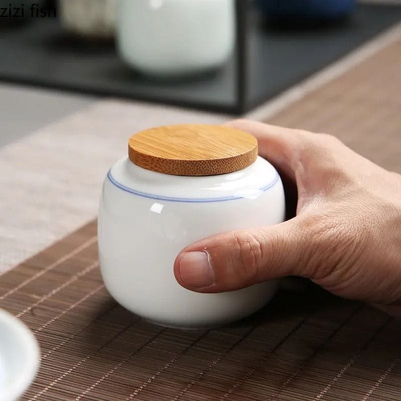 Boîte à Thé en Vrac en Céramique