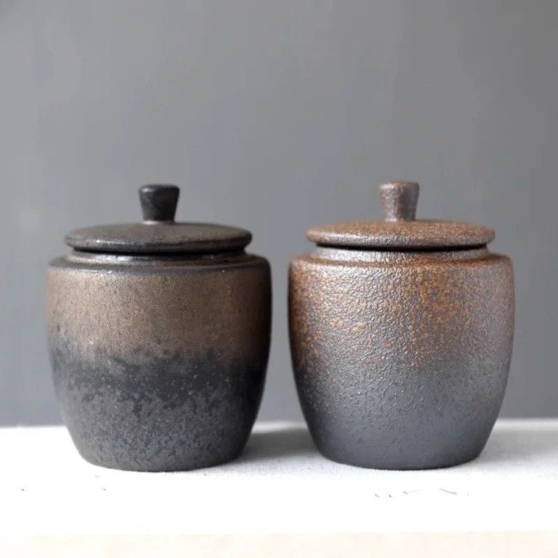 Boîte à Thé Vintage en Céramique 280ML