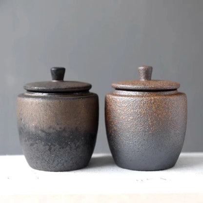 Boîte à Thé Vintage en Céramique 280ML