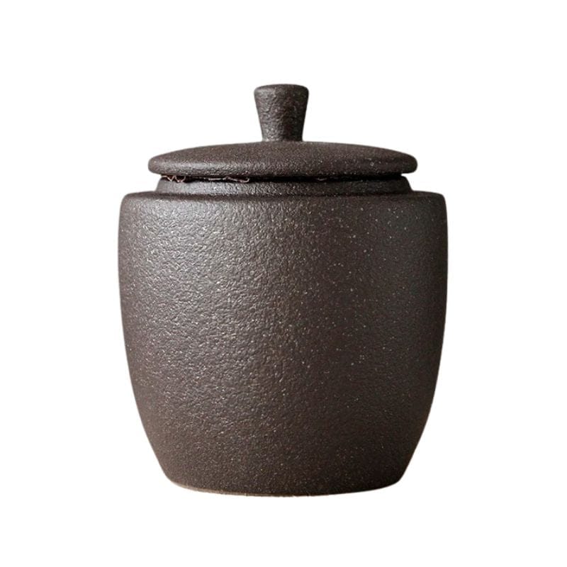 Boîte à Thé Vintage en Céramique 280ML 280 ml / Terre Nocturne