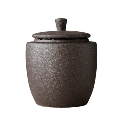 Boîte à Thé Vintage en Céramique 280ML 280 ml / Terre Nocturne