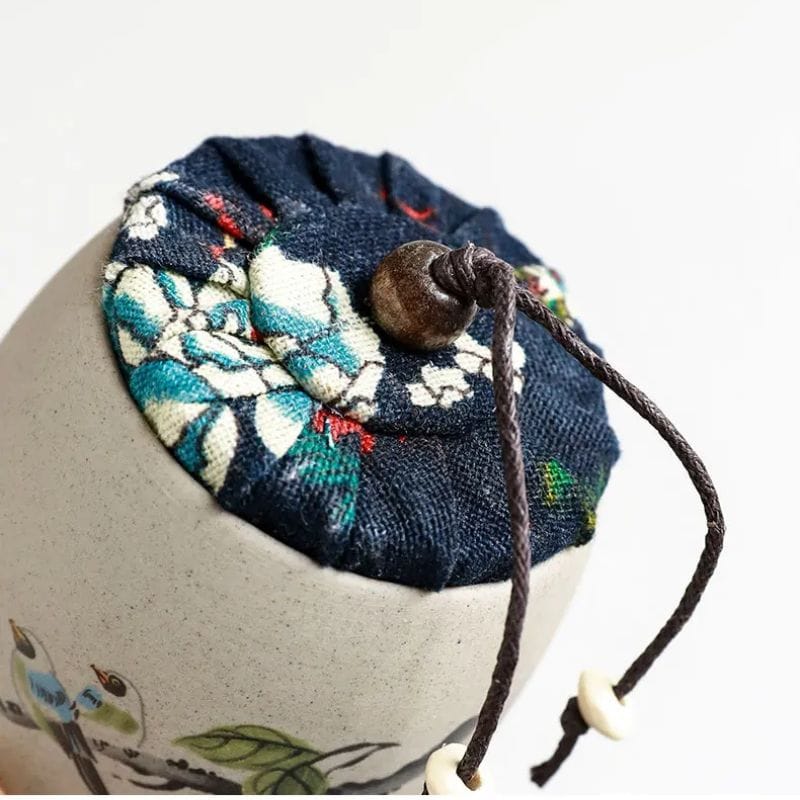 Boîte à Thé Washi en Céramique