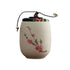 Boîte à Thé Washi en Céramique Fleur de Prunier Printanière