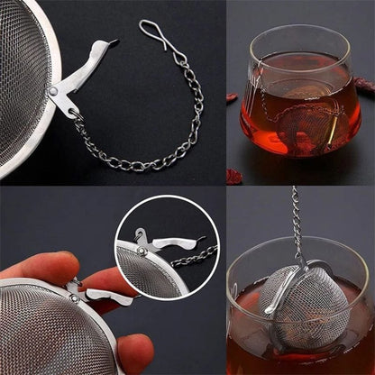 Boule à Thé Inox à Maille Fine