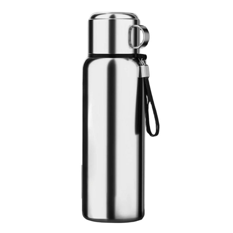 Bouteille Isotherme Théière 1.2L 1200 ml / Argent Brossé