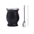 Calebasse Maté Inox Double Paroi 230ML 230 ml / Noir Mat