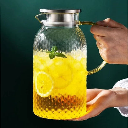 Carafe à Thé Glacé en Verre 1.2L - 2L