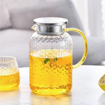 Carafe à Thé Glacé en Verre 1.2L - 2L