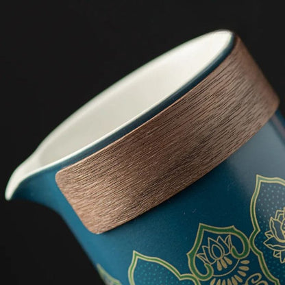 Coffret Service à Thé en Porcelaine 250ML