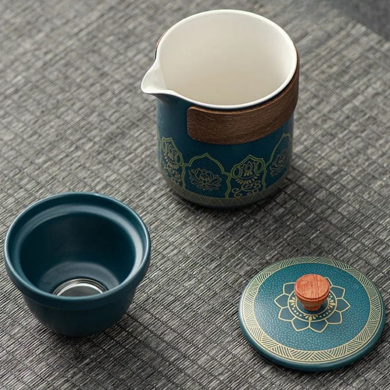 Coffret Service à Thé en Porcelaine 250ML
