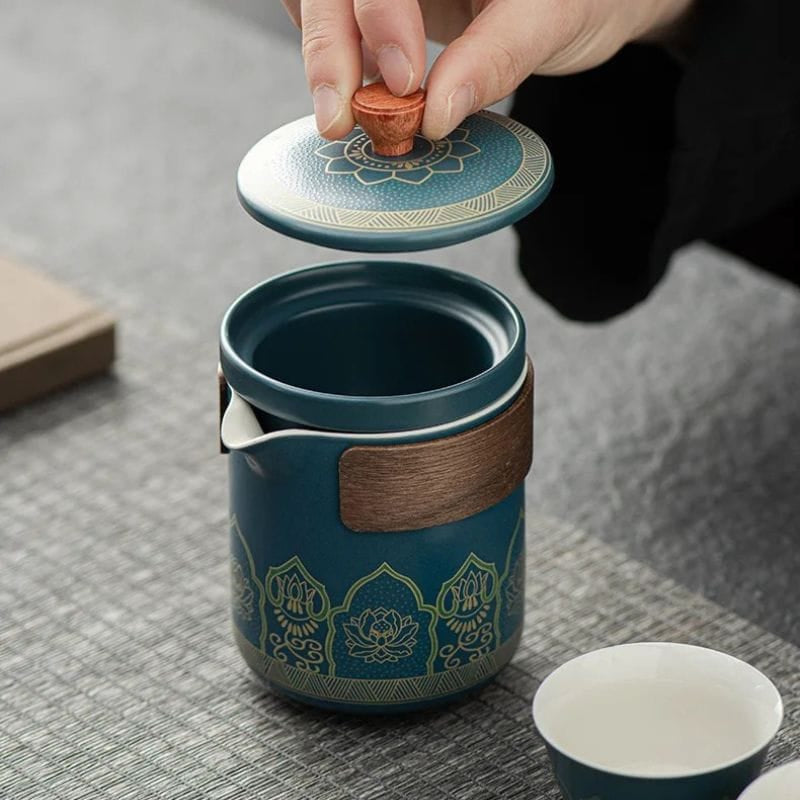 Coffret Service à Thé en Porcelaine 250ML