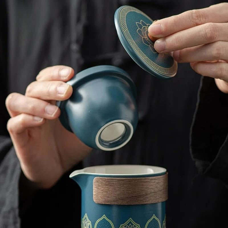 Coffret Service à Thé en Porcelaine 250ML
